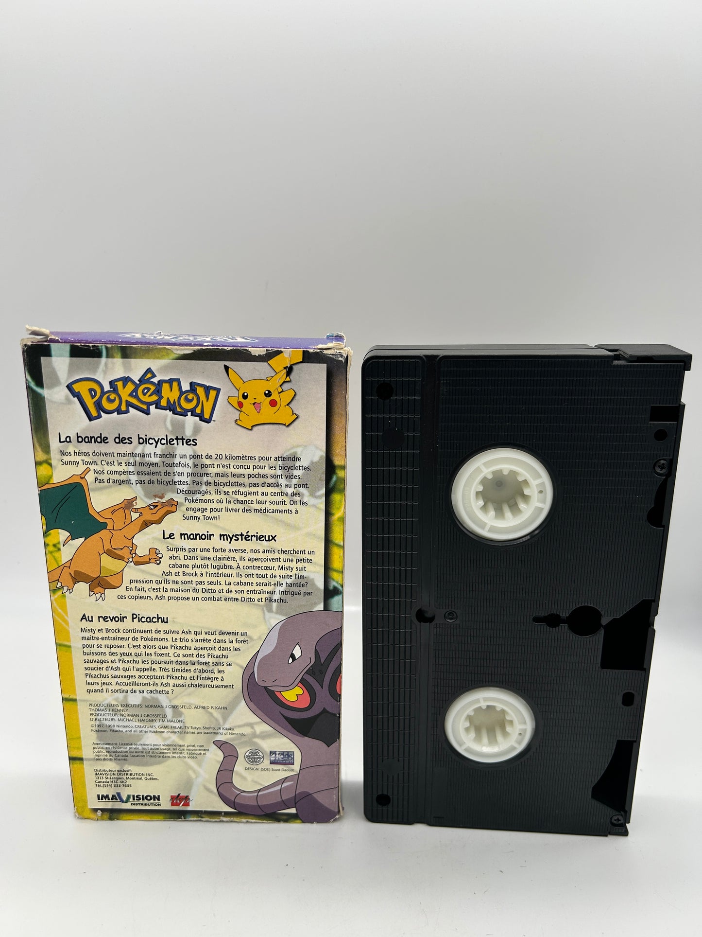 French VHS Movie | Pokémon: The Mysterious Mansion - Masters Collection Volume 12