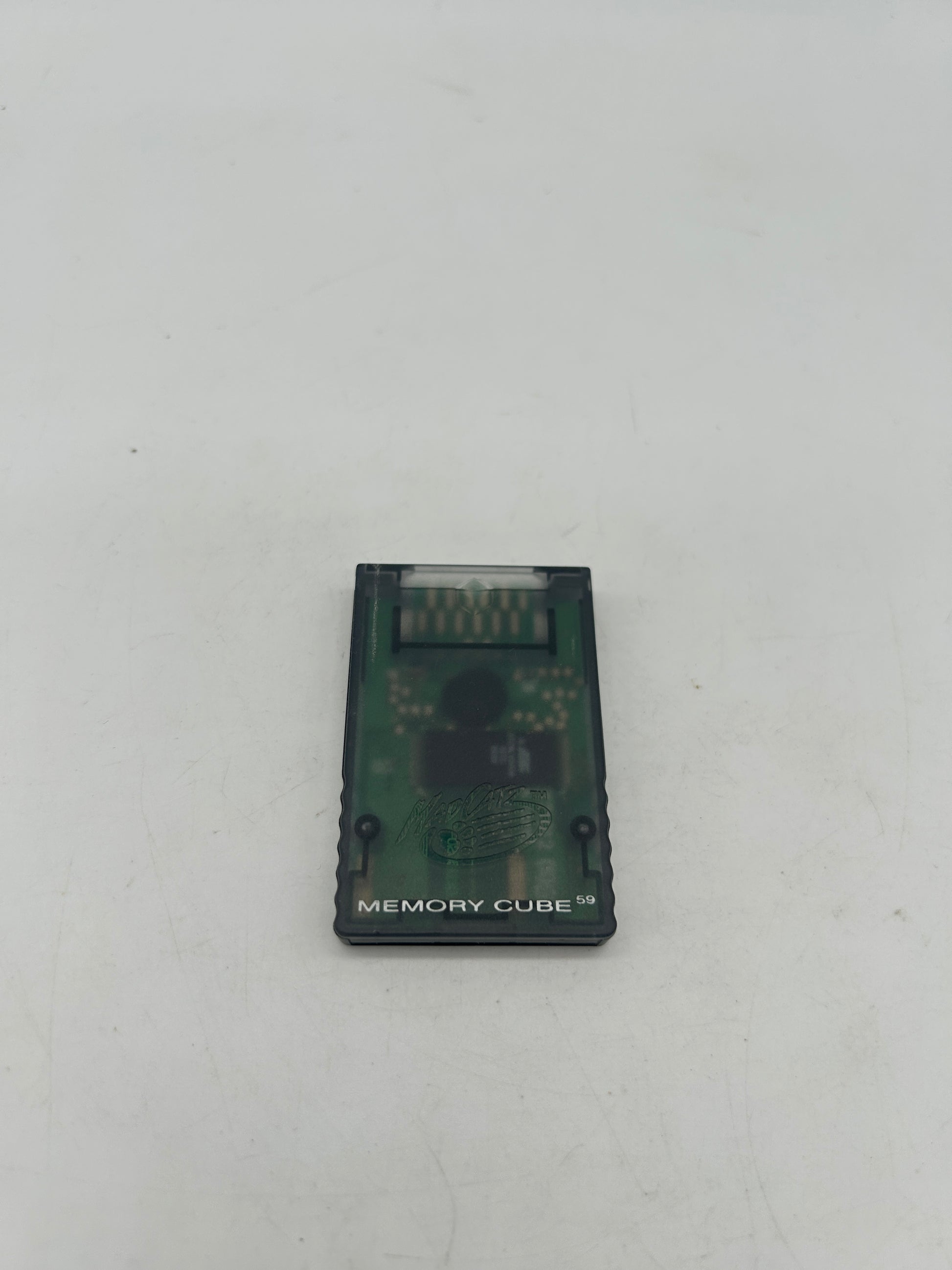 PiXEL-RETRO.COM : NINTENDO GAMECUBE (GC) MEMORY CARD MAD CATZ 59 BLOCKS NTSC