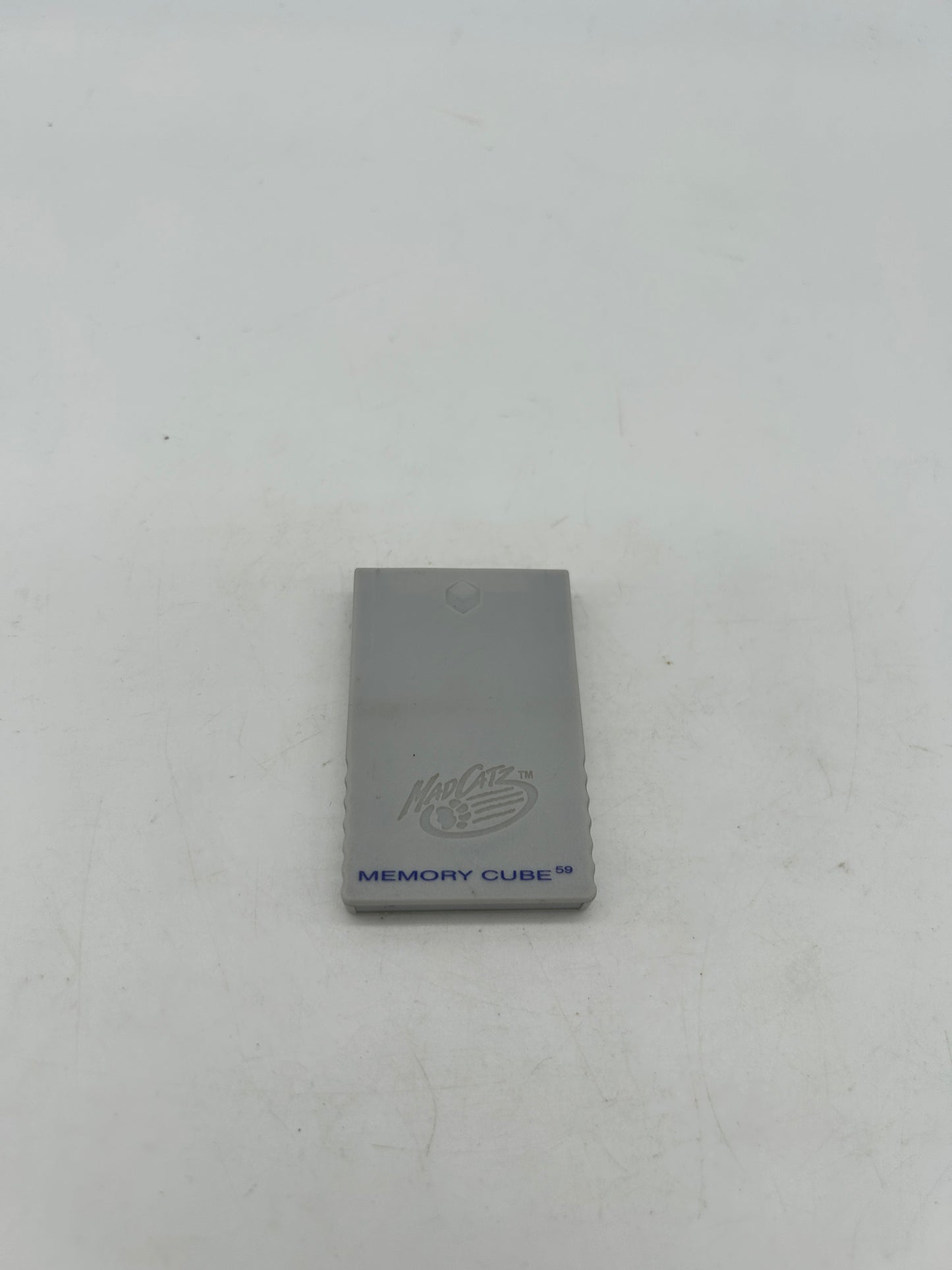 PiXEL-RETRO.COM : NINTENDO GAMECUBE (GC) MEMORY CARD MAD CATZ 59 BLOCKS NTSC