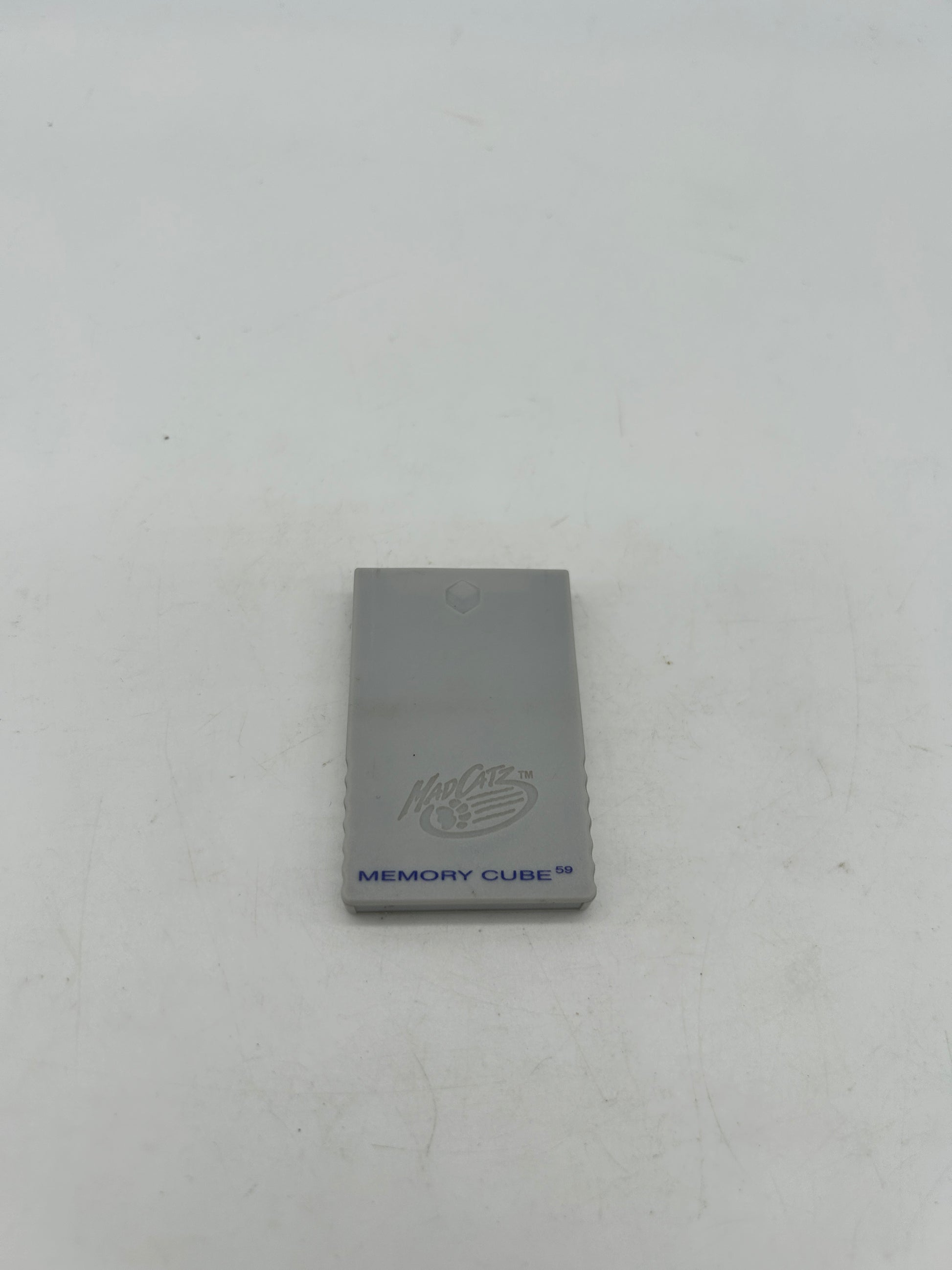 PiXEL-RETRO.COM : NINTENDO GAMECUBE (GC) MEMORY CARD MAD CATZ 59 BLOCKS NTSC