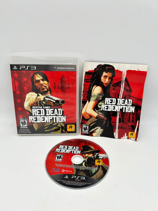 PiXEL-RETRO.COM : SONY PLAYSTATION 3 (PS3) COMPLETE IN BOX CIB MANUAL GAME NTSC RED DEAD REDEMPTION