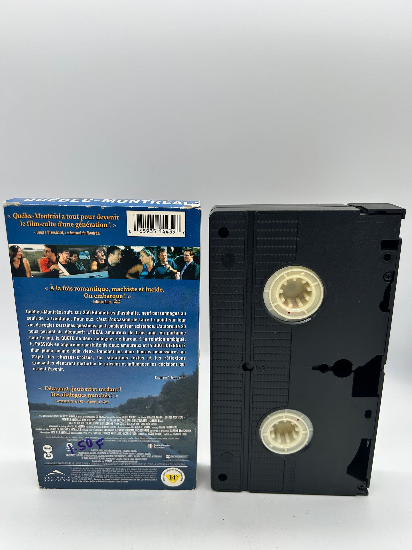 FRENCH VHS MOVIE | QUEBEC-MONTREAL