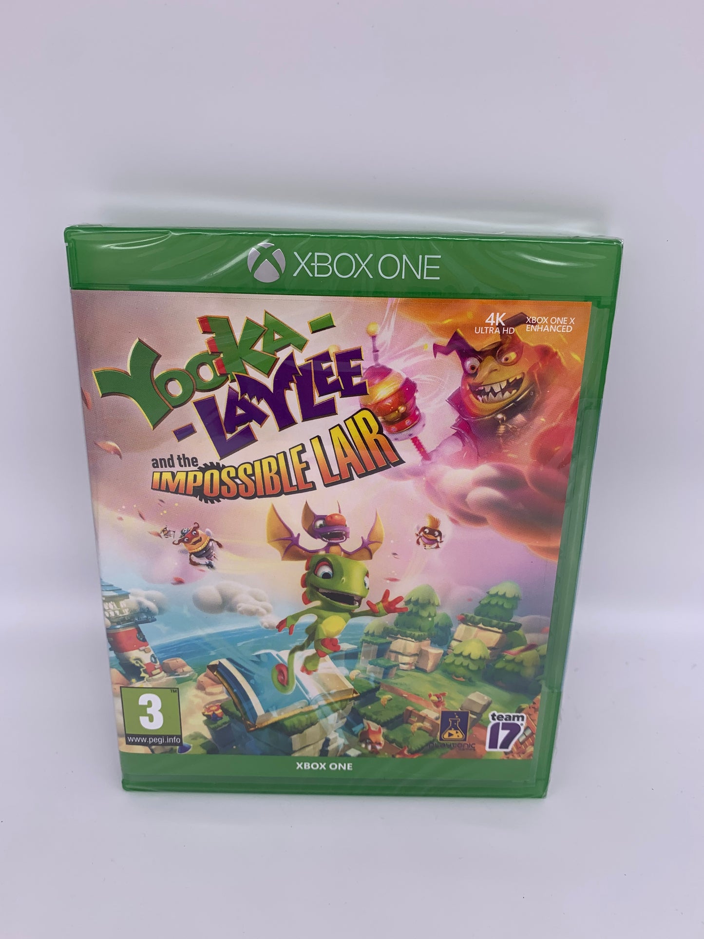 PiXEL-RETRO.COM : MICROSOFT XBOX ONE COMPLETE CIB BOX MANUAL GAME PAL NEW SEALED YOOKA-LAYLEE AND THE IMPOSSIBLE LAIR