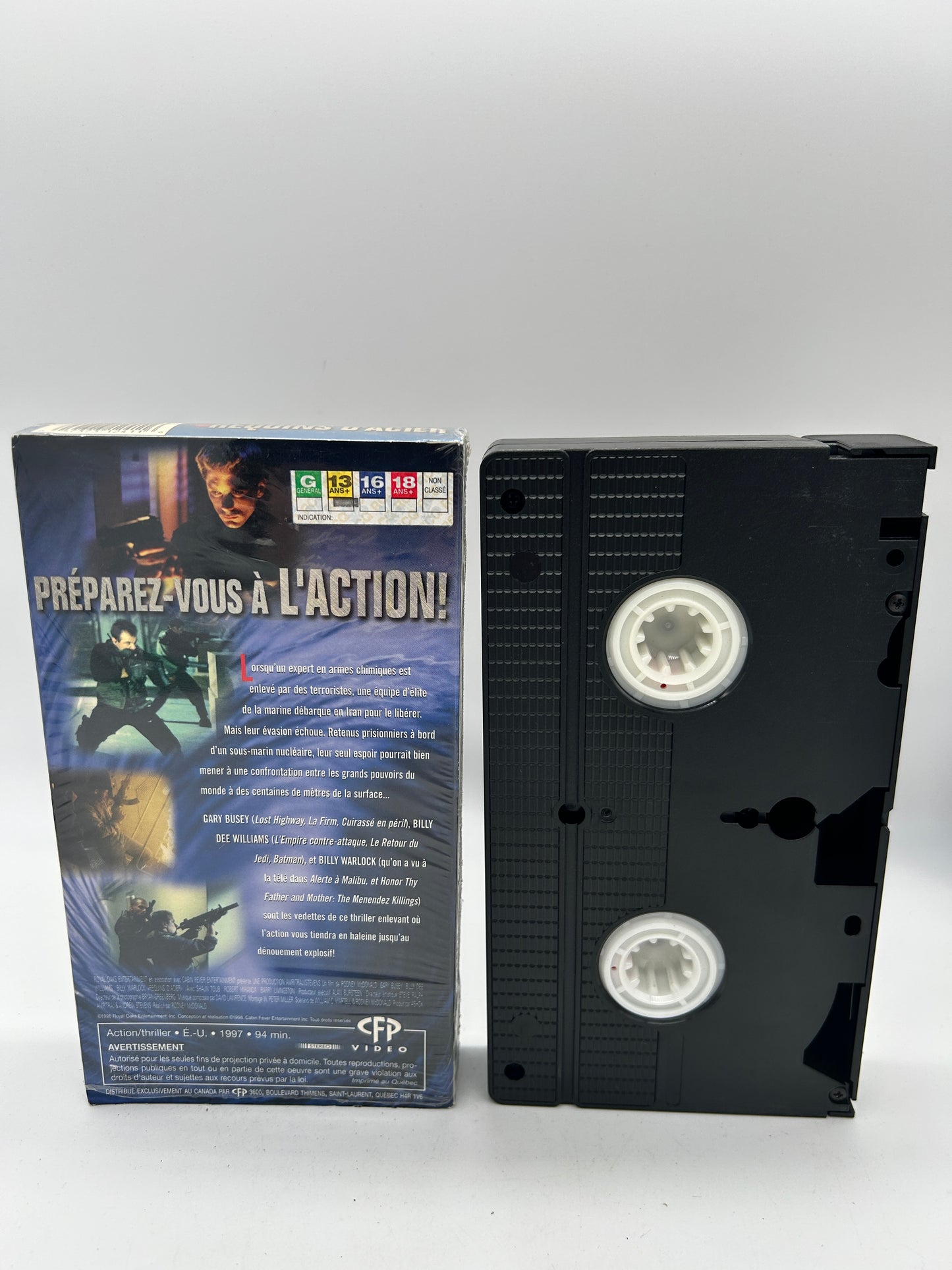 FRENCH VHS FILM | STEEL SHARKS