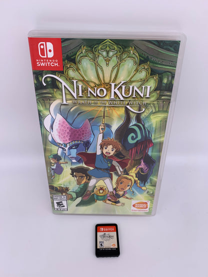 PiXEL-RETRO.COM : NINTENDO SWITCH NEW SEALED IN BOX COMPLETE MANUAL GAME NTSC NI NO KUNI WRATH OF THE WHITE WITCH