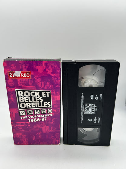 FiLM VHS FRANCAiS | ROCK ET BELLES OREiLLES THE ViDEOCASSETTE 1986-87