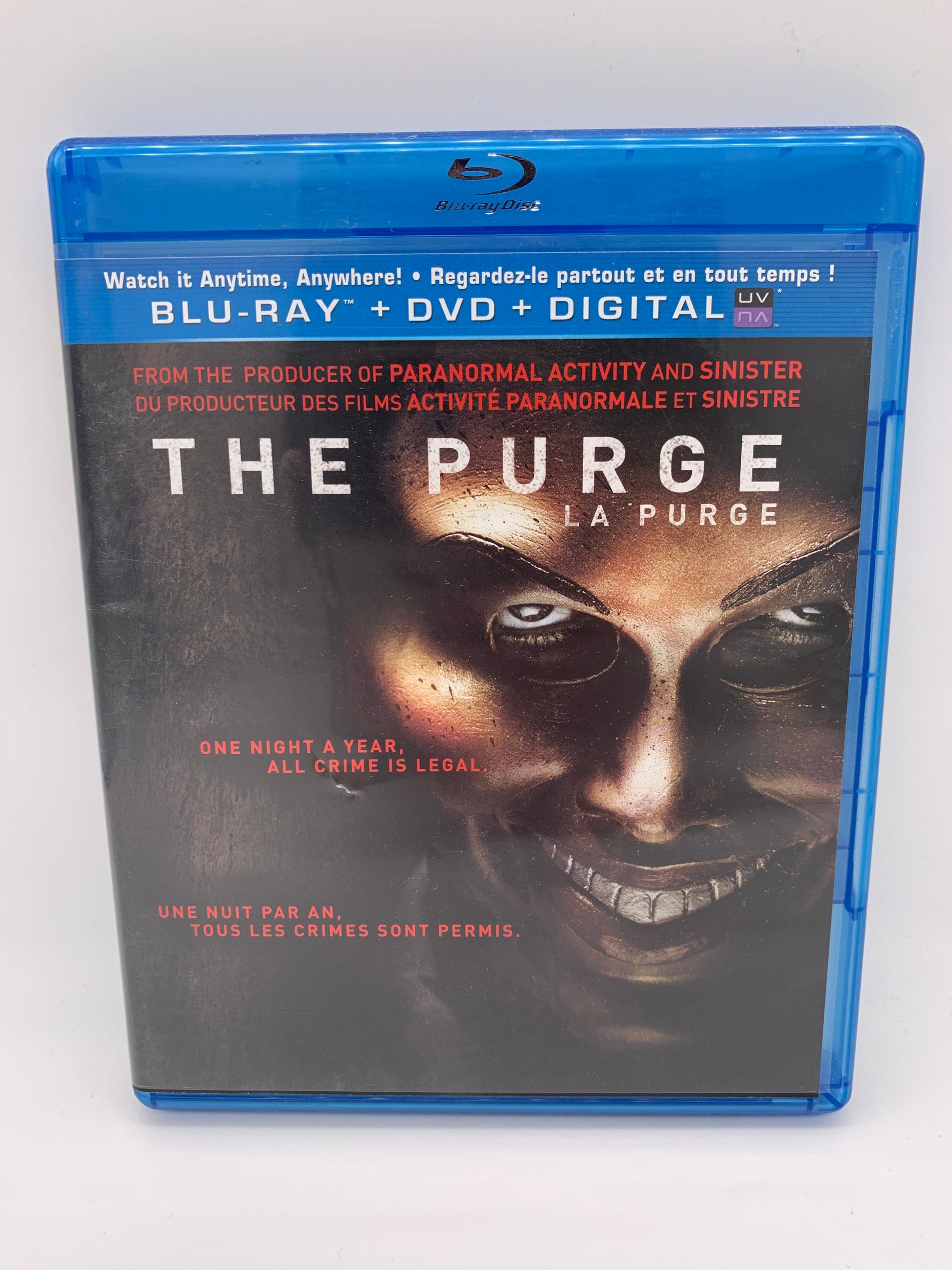 PiXEL-RETRO.COM : Movie Blu-Ray DVD The Purge