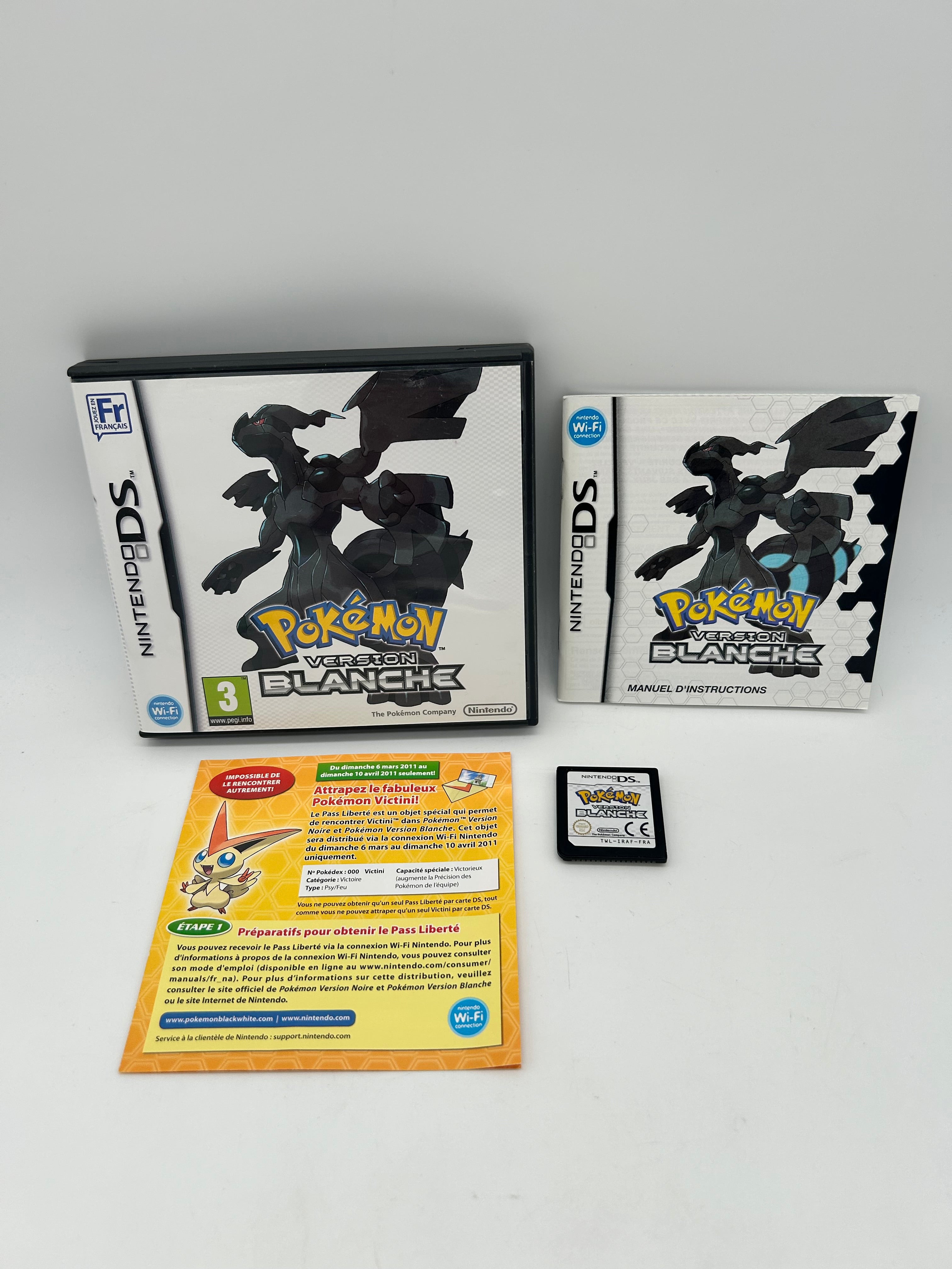 Pokemon White discount Version DS Box Manual