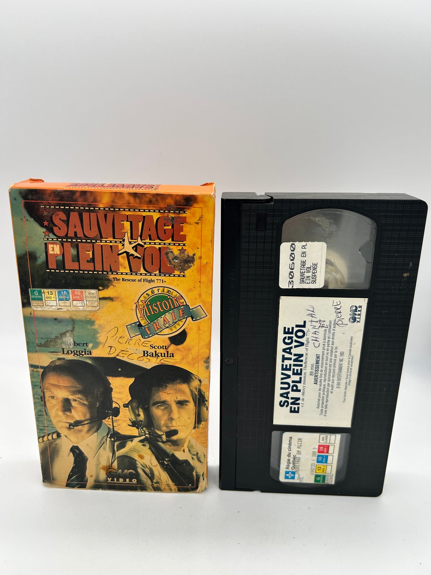 FiLM VHS FRANCAiS | SAUVETAGE EN PLEiN VOL [MERCY MiSSiON THE RESCUE OF FLiGHT 771]