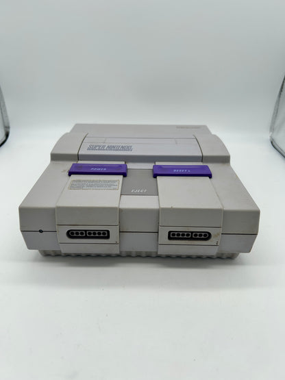 SUPER NiNTENDO [SNES] CONSOLE | MODEL GRiSE CONTROL DECK SNS-001