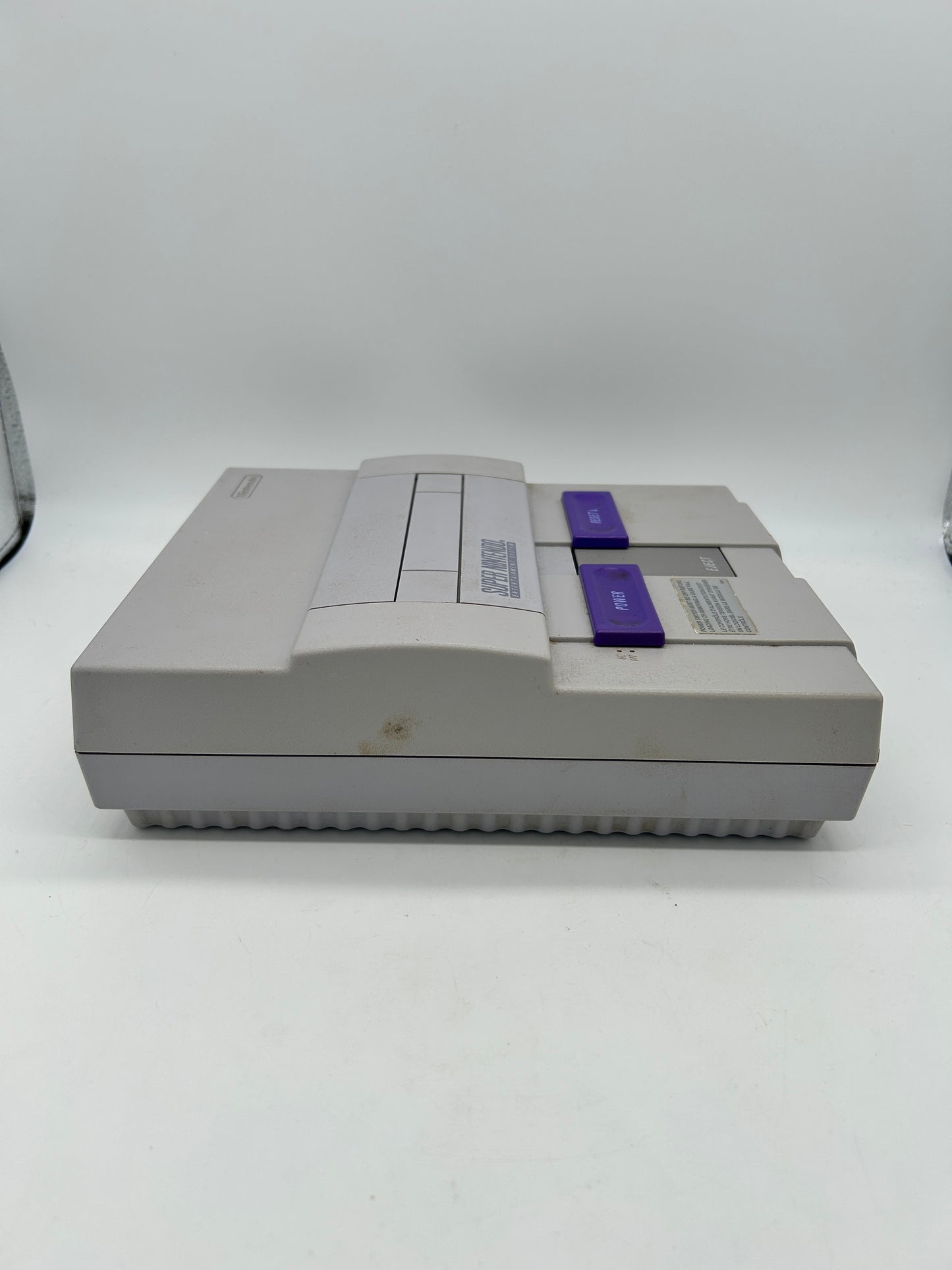 SUPER NiNTENDO [SNES] CONSOLE | MODEL GRiSE CONTROL DECK SNS-001