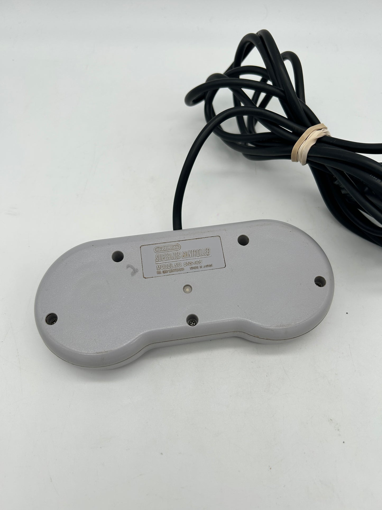 SUPER NiNTENDO [SNES] CONSOLE | MODEL GRiSE CONTROL DECK SNS-001