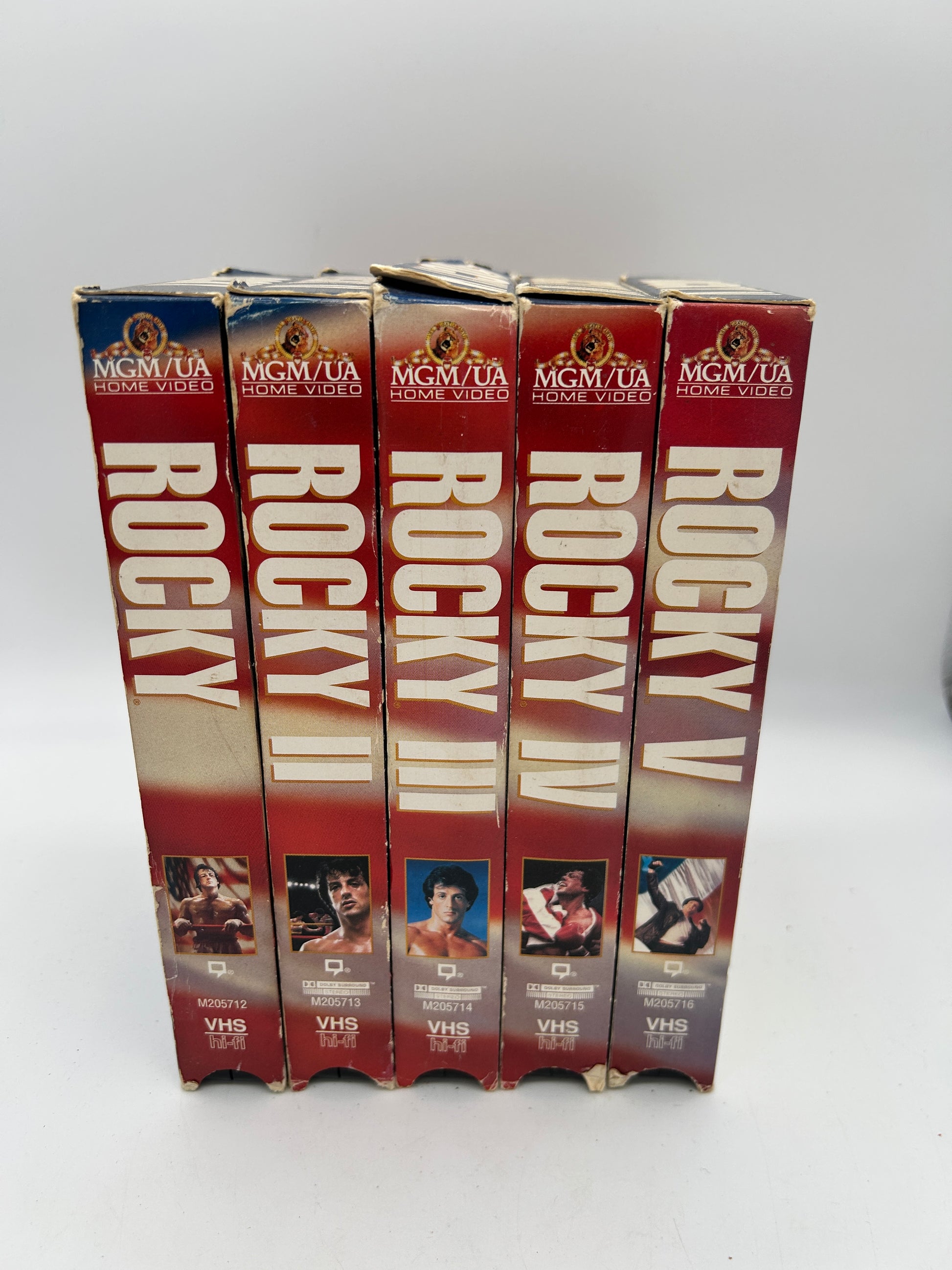 FiLM VHS FRANCAiS | ROCKY COLLECTiON II III IV V