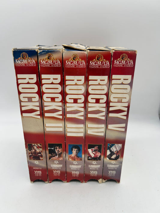 FiLM VHS FRANCAiS | ROCKY COLLECTiON II III IV V