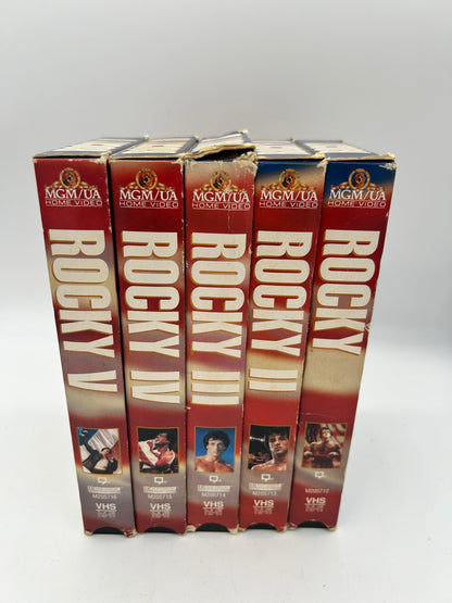 FiLM VHS FRANCAiS | ROCKY COLLECTiON II III IV V