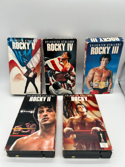 FiLM VHS FRANCAiS | ROCKY COLLECTiON II III IV V
