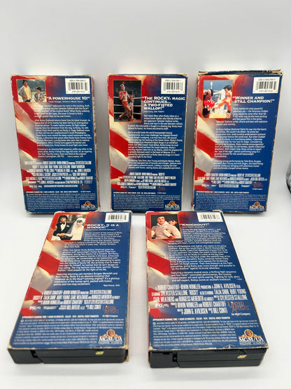 FiLM VHS FRANCAiS | ROCKY COLLECTiON II III IV V