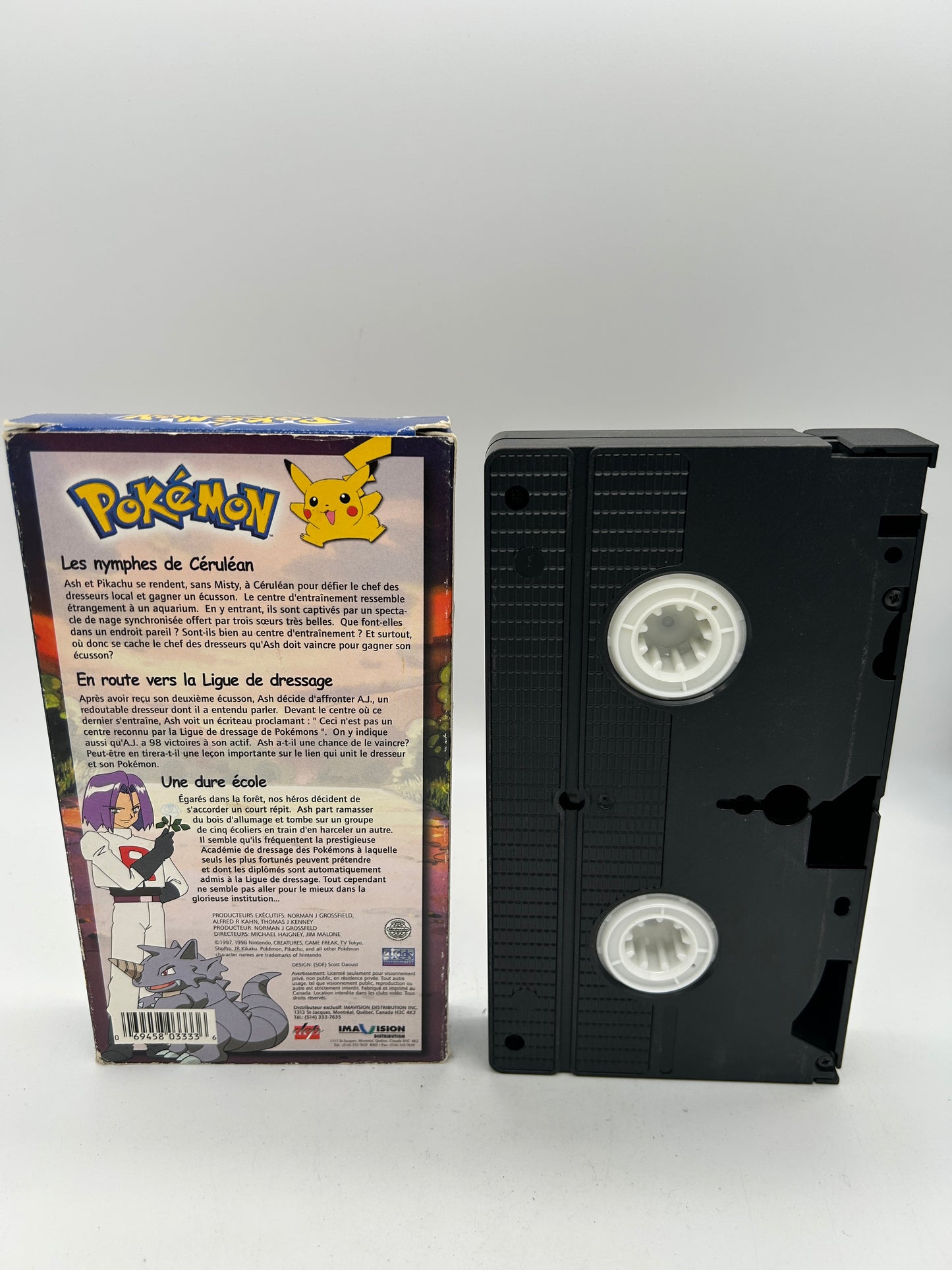 FiLM VHS FRANCAiS | POKEMON LES NYMPHES DE CERULEAN VOLUME 3