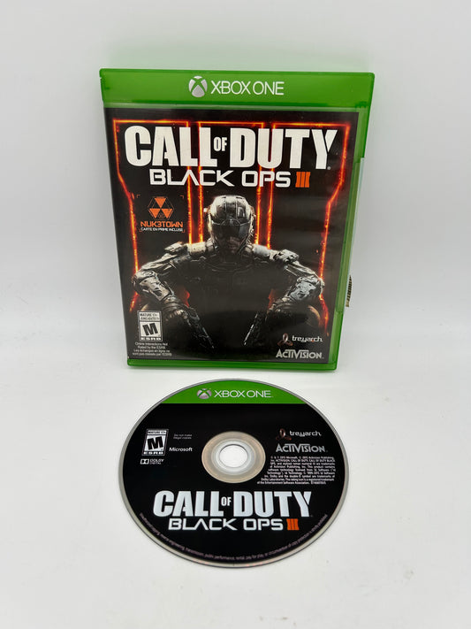 PiXEL-RETRO.COM : MICROSOFT XBOX ONE COMPLETE CIB BOX MANUAL GAME NTSC CALL OF DUTY BLACK OPS III 3