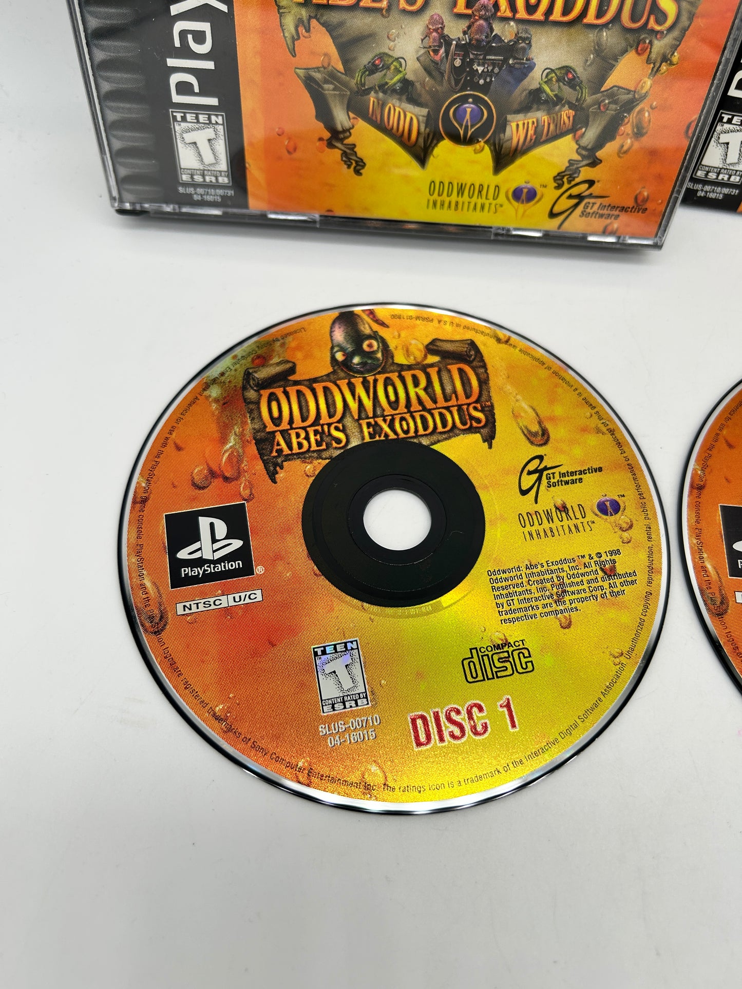 SONY PLAYSTATiON [PS1] | ODDWORLD ABES EXODDUS