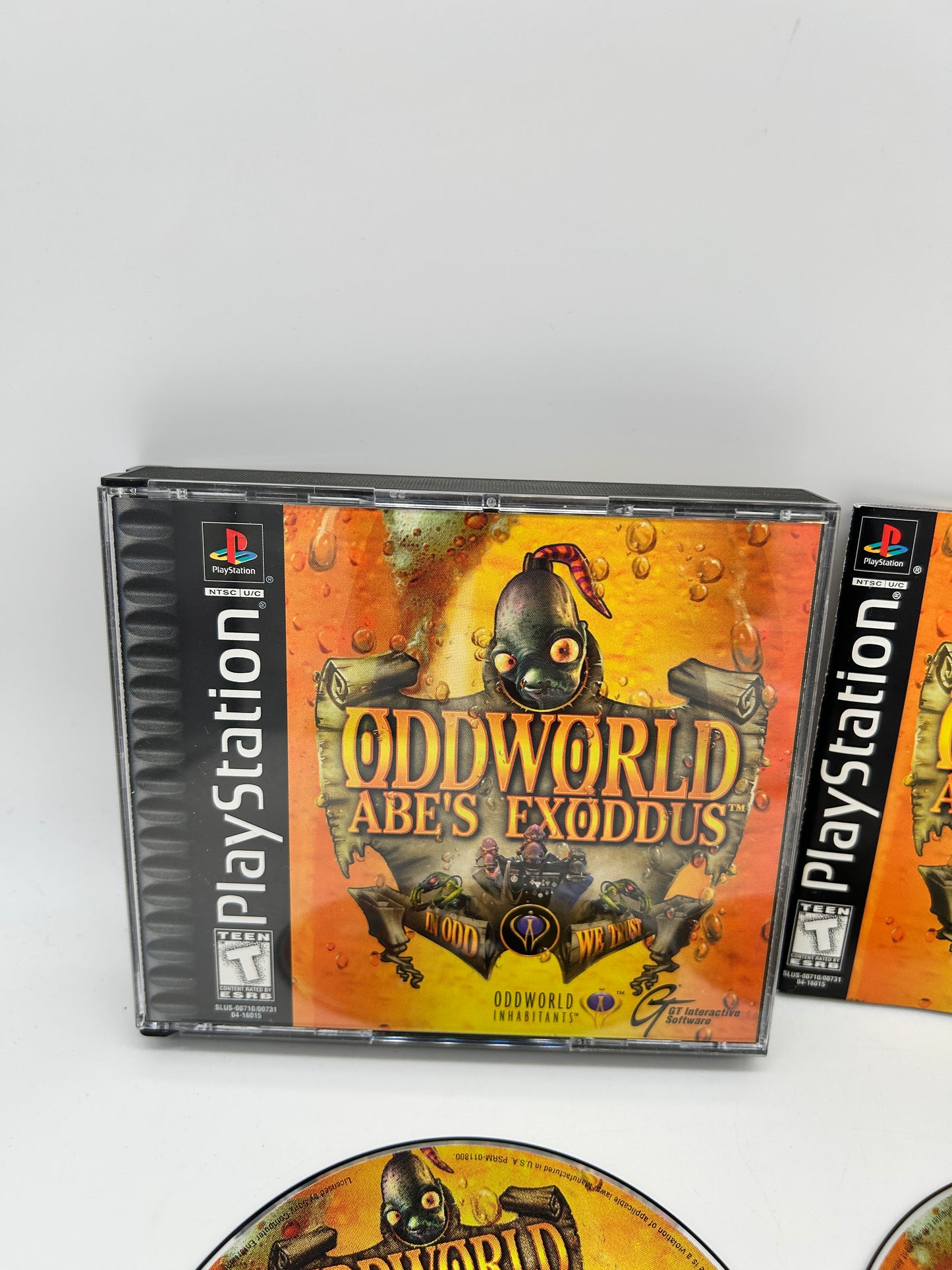 SONY PLAYSTATiON [PS1] | ODDWORLD ABES EXODDUS