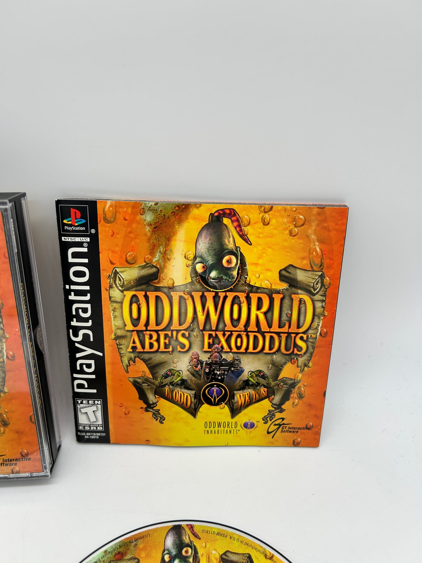 SONY PLAYSTATiON [PS1] | ODDWORLD ABES EXODDUS