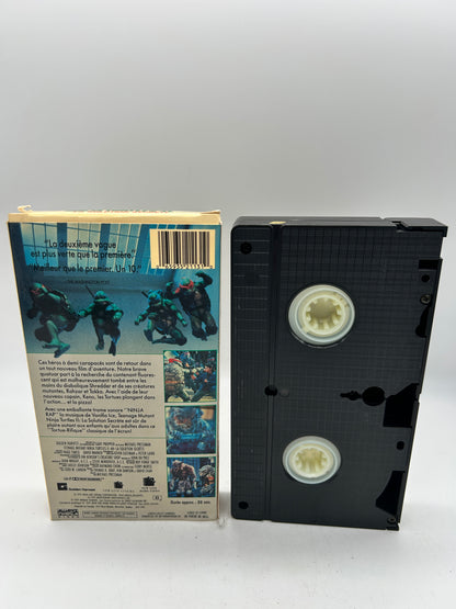 FiLM VHS FRANCAiS | LES TORTUES NiNJAS II LA SOLUTiON SECRÈTE [TEENAGE MUTANT NiNJA TURTLES]