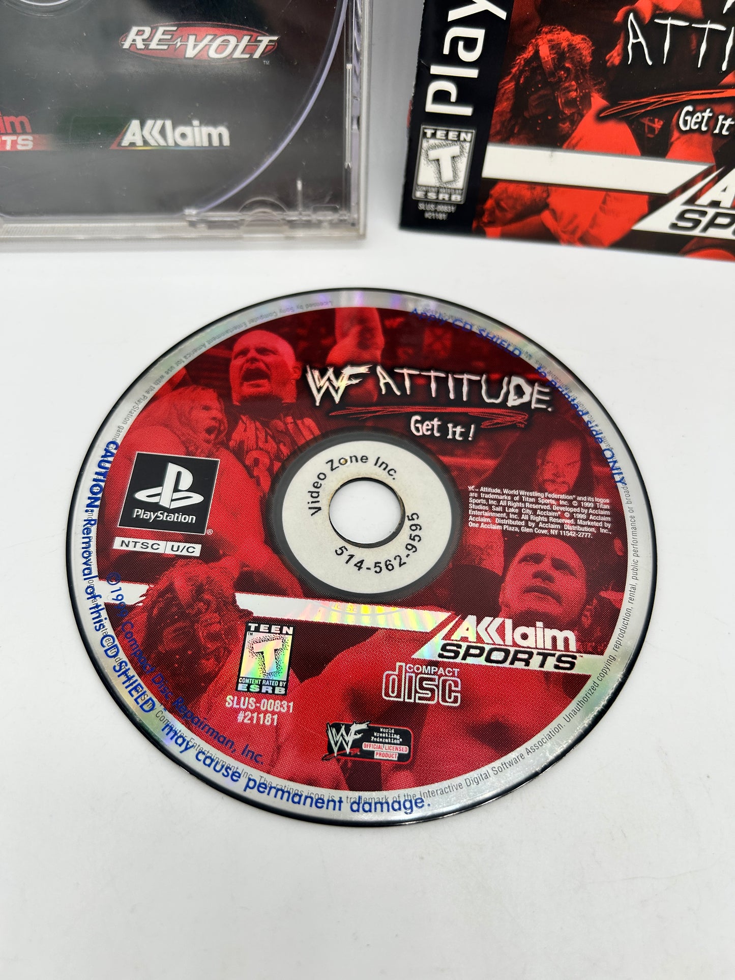 SONY PLAYSTATiON [PS1] | WWF ATTiTUDE