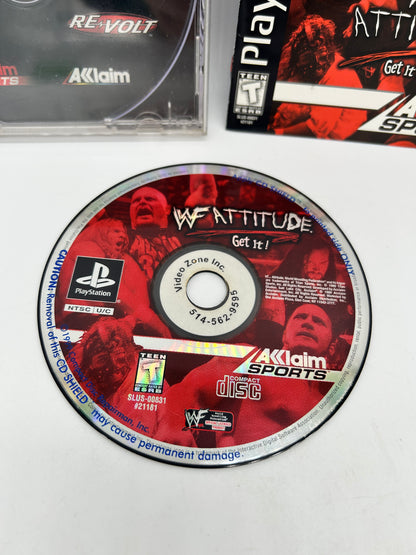 SONY PLAYSTATiON [PS1] | WWF ATTiTUDE