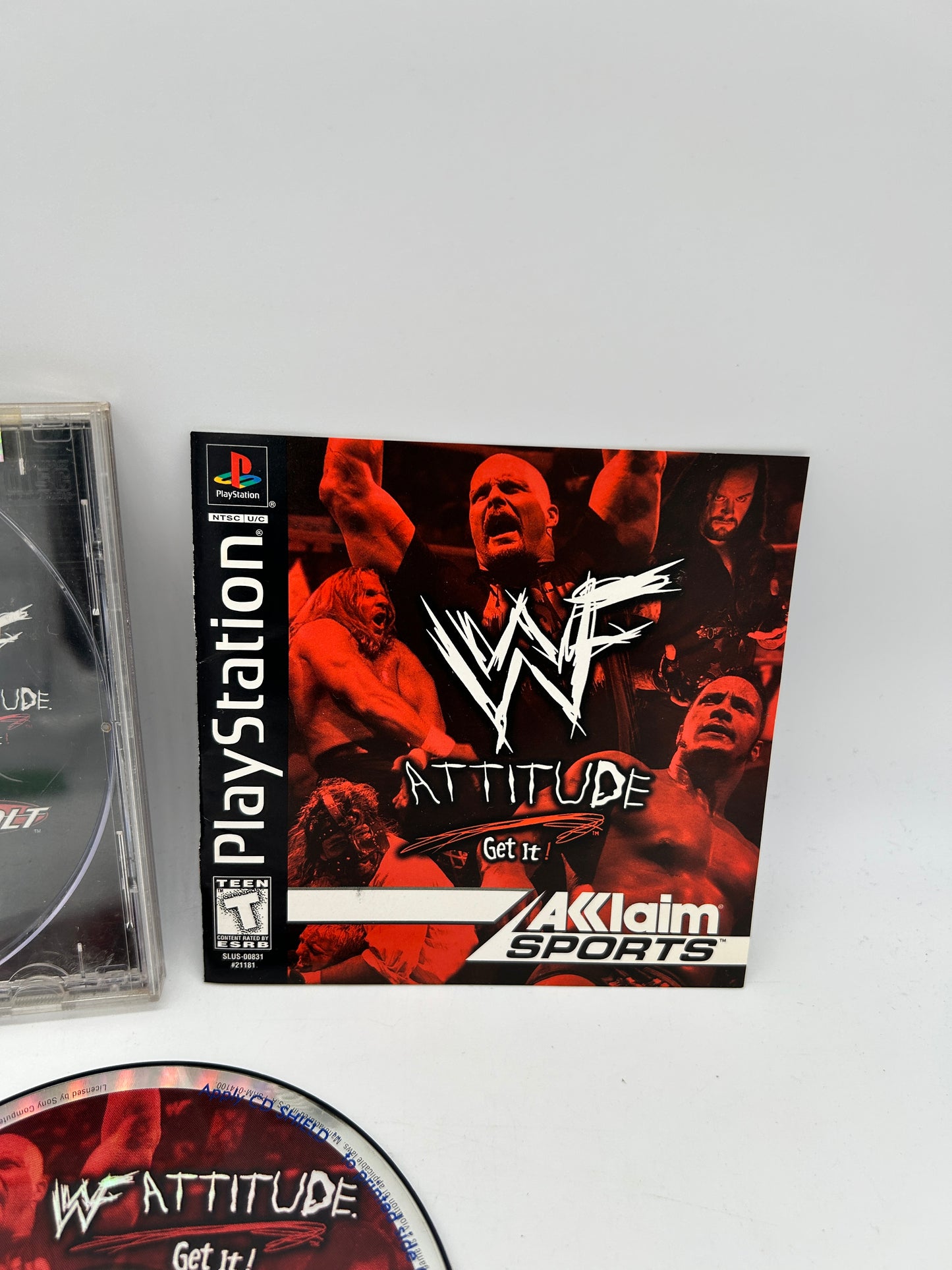 SONY PLAYSTATiON [PS1] | WWF ATTiTUDE