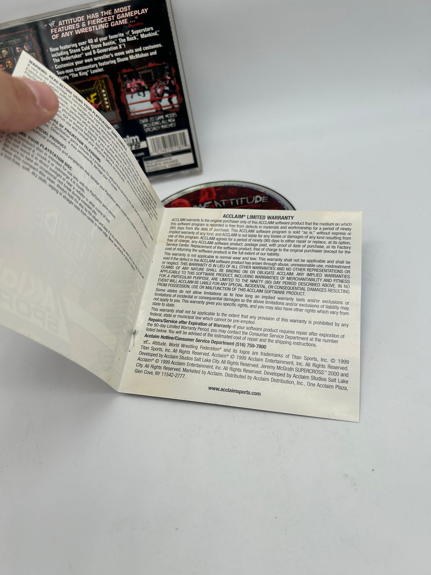 SONY PLAYSTATiON [PS1] | WWF ATTiTUDE