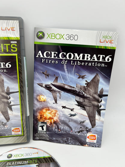 MiCROSOFT XBOX 360 | ACE COMBAT 6 FiRES OF LiBERATiON | PLATiNUM HiTS