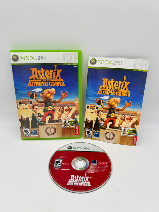 PiXEL-RETRO.COM : MICROSOFT XBOX 360 COMPLETE CIB BOX MANUAL GAME NTSC ASTERIX AT THE OLYMPIC GAMES