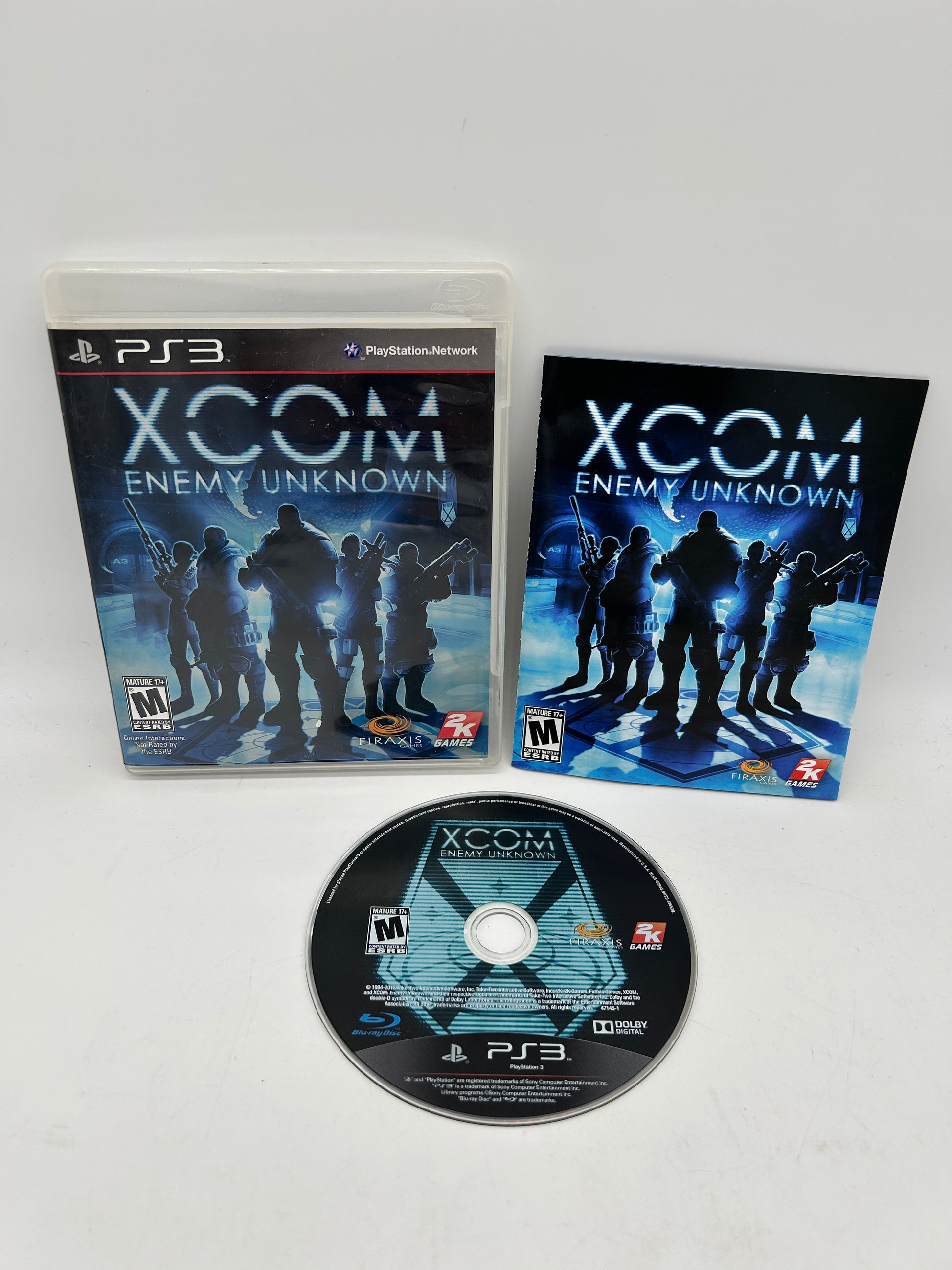 PiXEL-RETRO.COM : SONY PLAYSTATION 3 (PS3) COMPLET CIB BOX MANUAL GAME NTSC XCOM ENEMY UNKNOWN