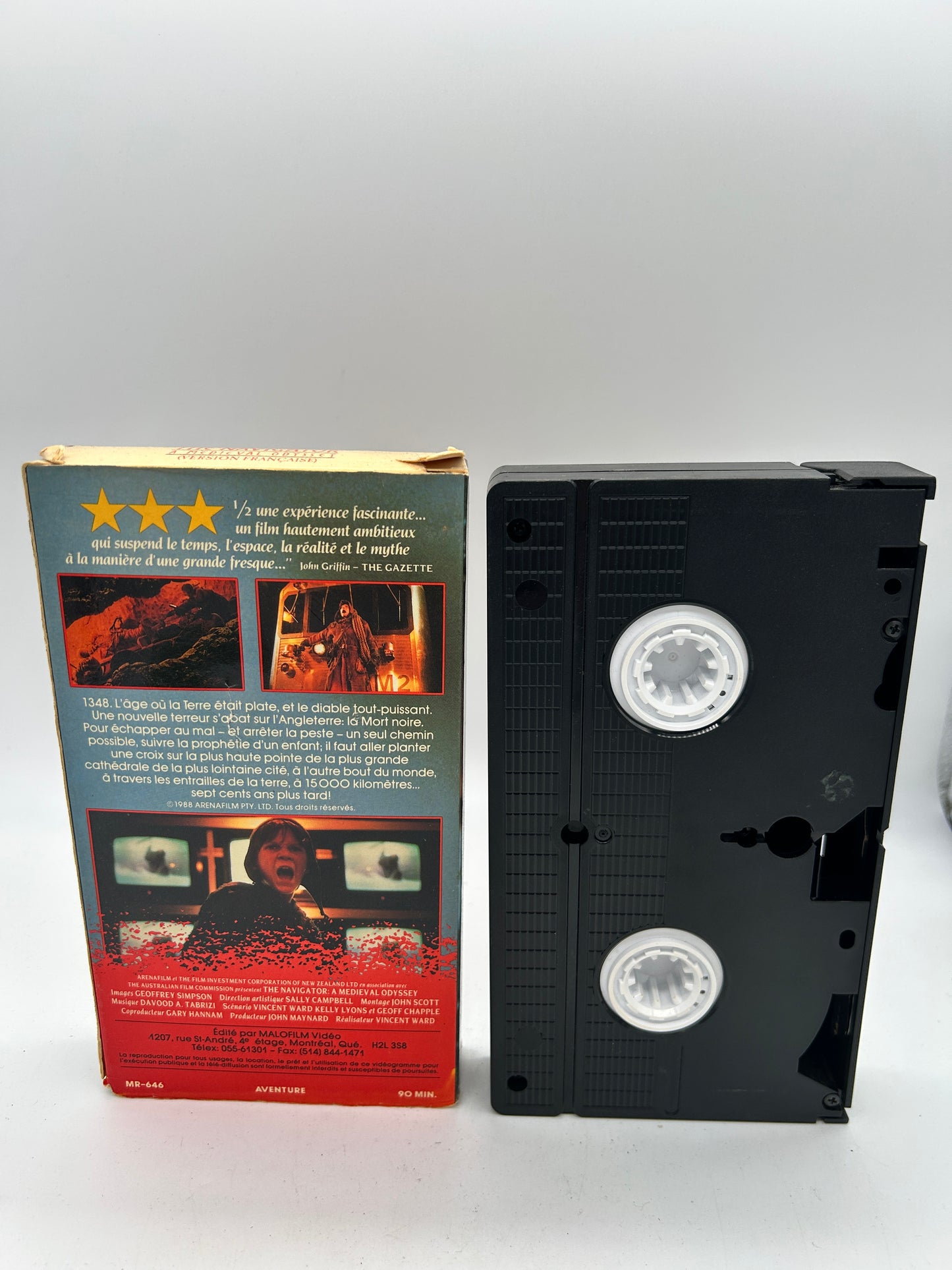 FRENCH VHS MOVIE | THE NAViGATOR AT MEDiEVAL ODYSSEY