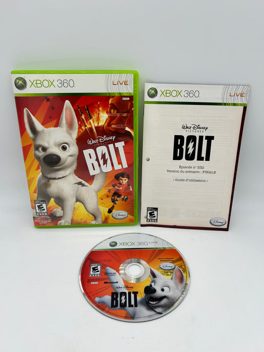 PiXEL-RETRO.COM : MICROSOFT XBOX 360 COMPLETE CIB BOX MANUAL GAME NTSC BOLT