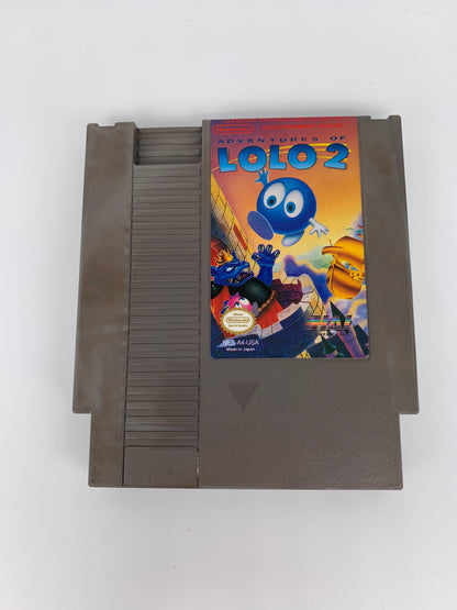 PiXEL-RETRO.COM : NINTENDO ENTERTAiNMENT SYSTEM (NES) GAME NTSC ADVENTURES OF LOLO 2