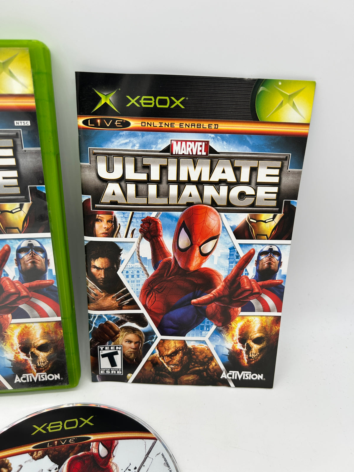 MiCROSOFT XBOX ORiGiNAL | MARVEL ULTiMATE ALLiANCE