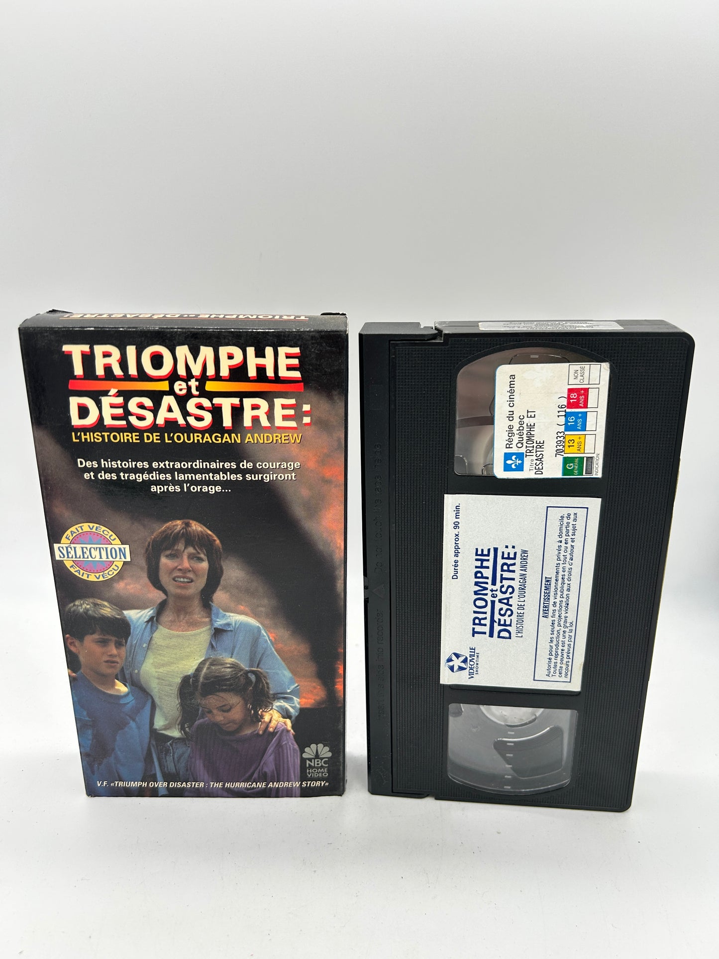 FiLM VHS FRANCAiS | TRiOMPHE ET DESASTRE L'OURAGAN ANDREW [TRiUMPH OVER DiSASTER THE HURRiCANE STORY]
