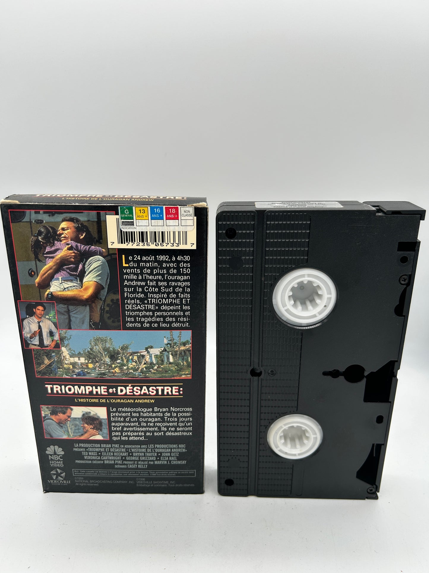 FiLM VHS FRANCAiS | TRiOMPHE ET DESASTRE L'OURAGAN ANDREW [TRiUMPH OVER DiSASTER THE HURRiCANE STORY]