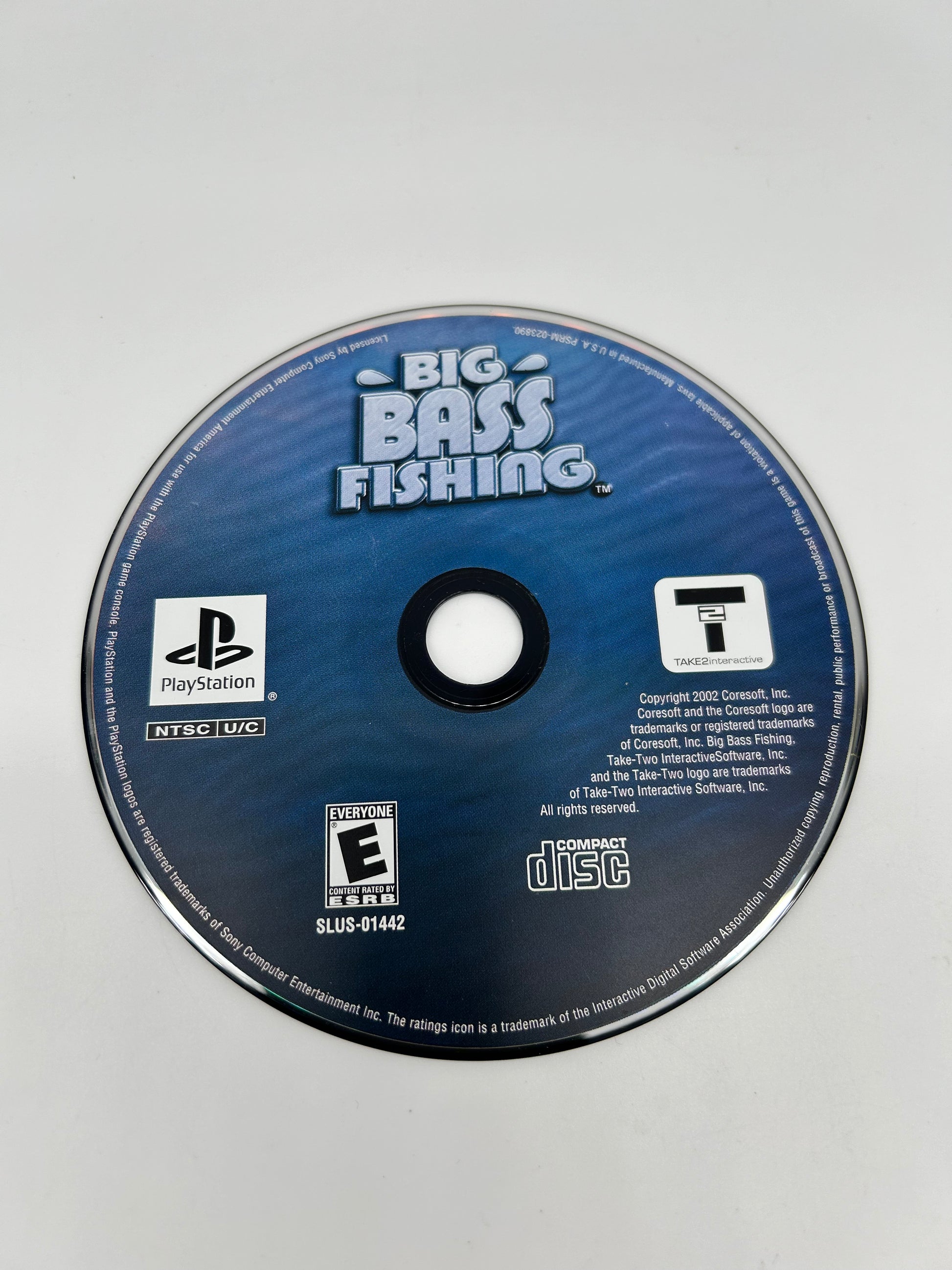 Big Bass Fishing Used PS1 Games For Sale Retro Game Store