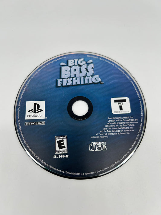 PiXEL-RETRO.COM : SONY PLAYSTATION (PS1) COMPLETE CIB BOX MANUAL GAME NTSC BIG BASS FISHING