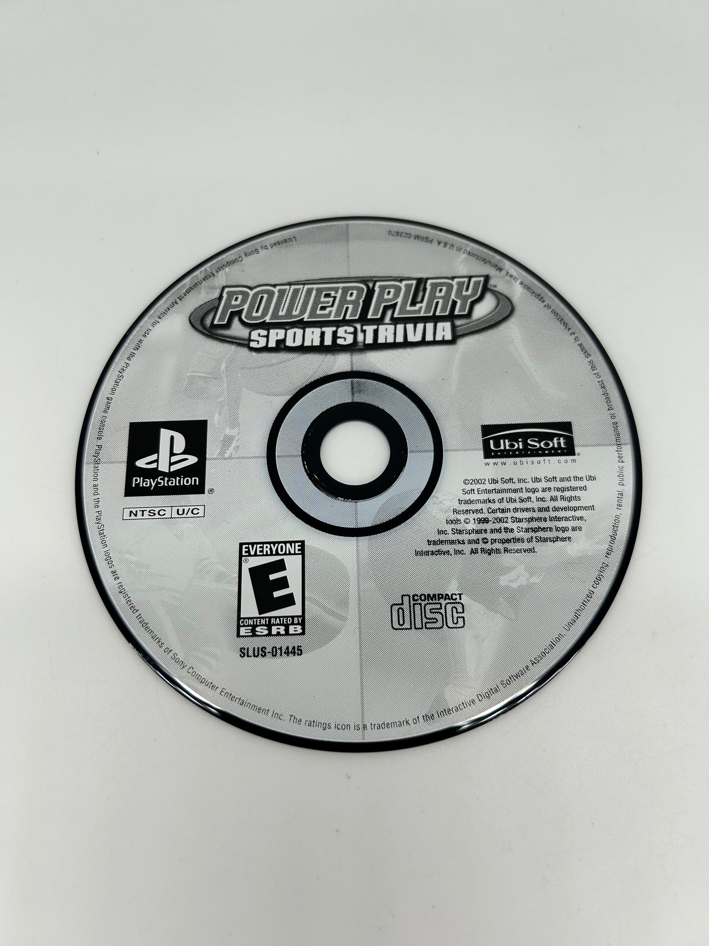 PiXEL-RETRO.COM : SONY PLAYSTATION (PS1) COMPLETE CIB BOX MANUAL GAME NTSC POWER PLAY SPORTS TRIVIA