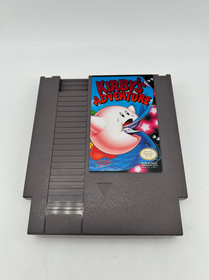 PiXEL-RETRO.COM : ORIGINAL NINTENDO NES COMPLET CIB BOX MANUAL GAME NTSC KIRBY'S ADVENTURE