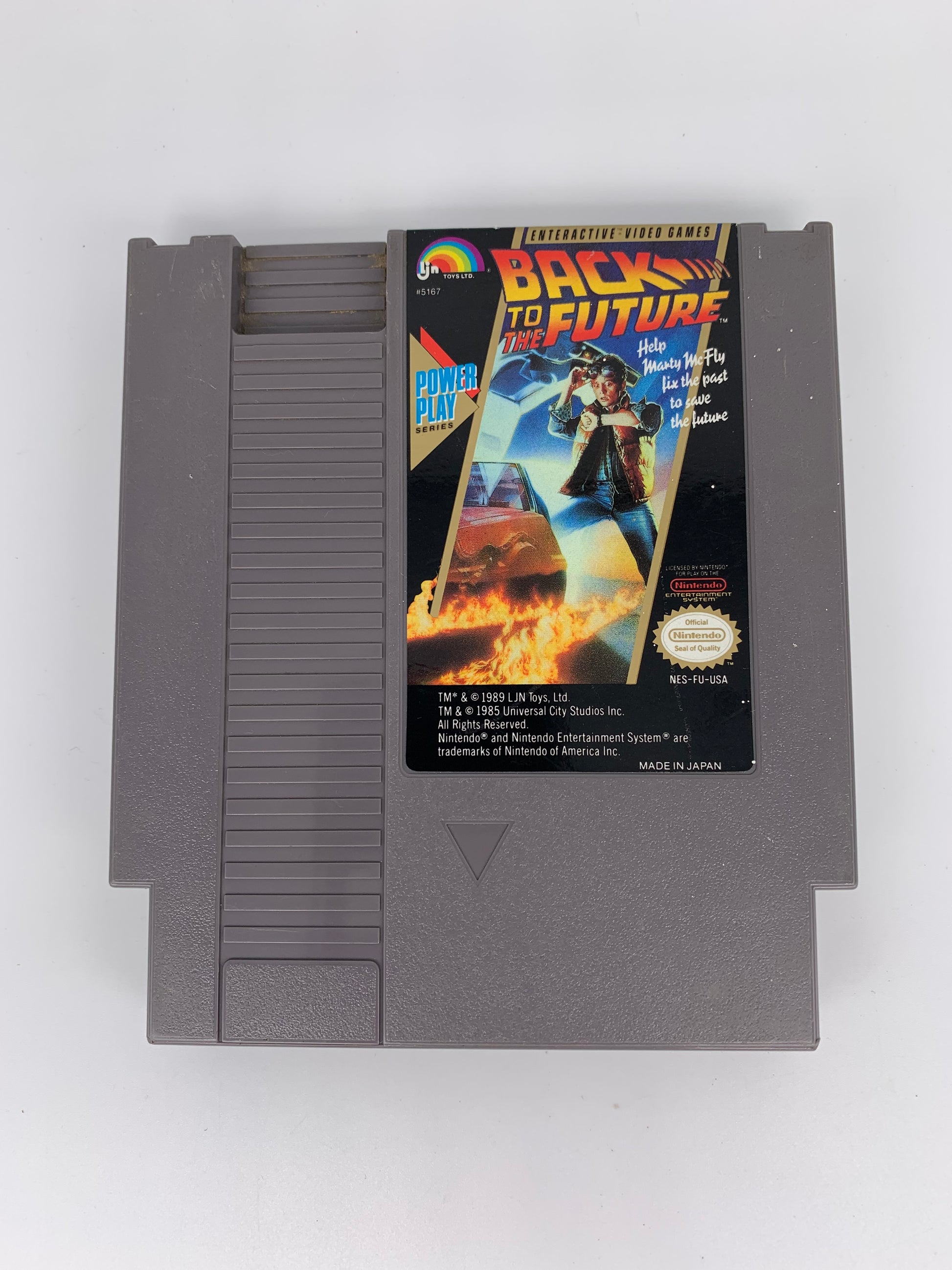 PiXEL-RETRO.COM : NINTENDO ENTERTAiNMENT SYSTEM (NES) GAME NTSC BACK TO THE FUTURE