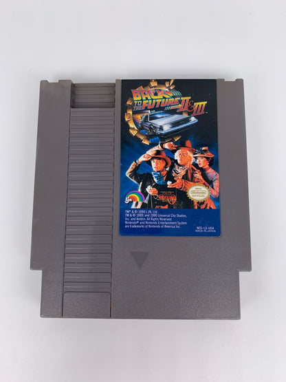 PiXEL-RETRO.COM : NINTENDO ENTERTAiNMENT SYSTEM (NES) GAME NTSC BACK TO THE FUTURE II & III