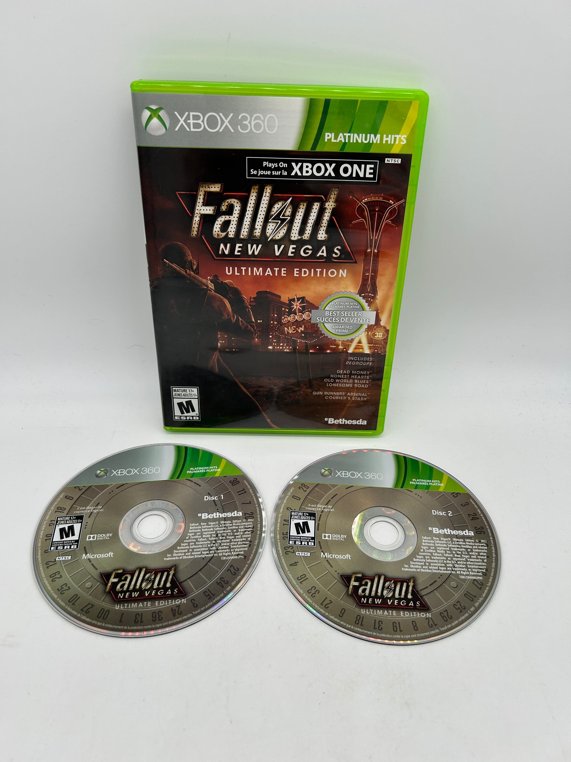 PiXEL-RETRO.COM : MICROSOFT XBOX 360 COMPLETE CIB BOX MANUAL GAME NTSC FALLOUT NEW VEGAS ULTIMATE EDITION