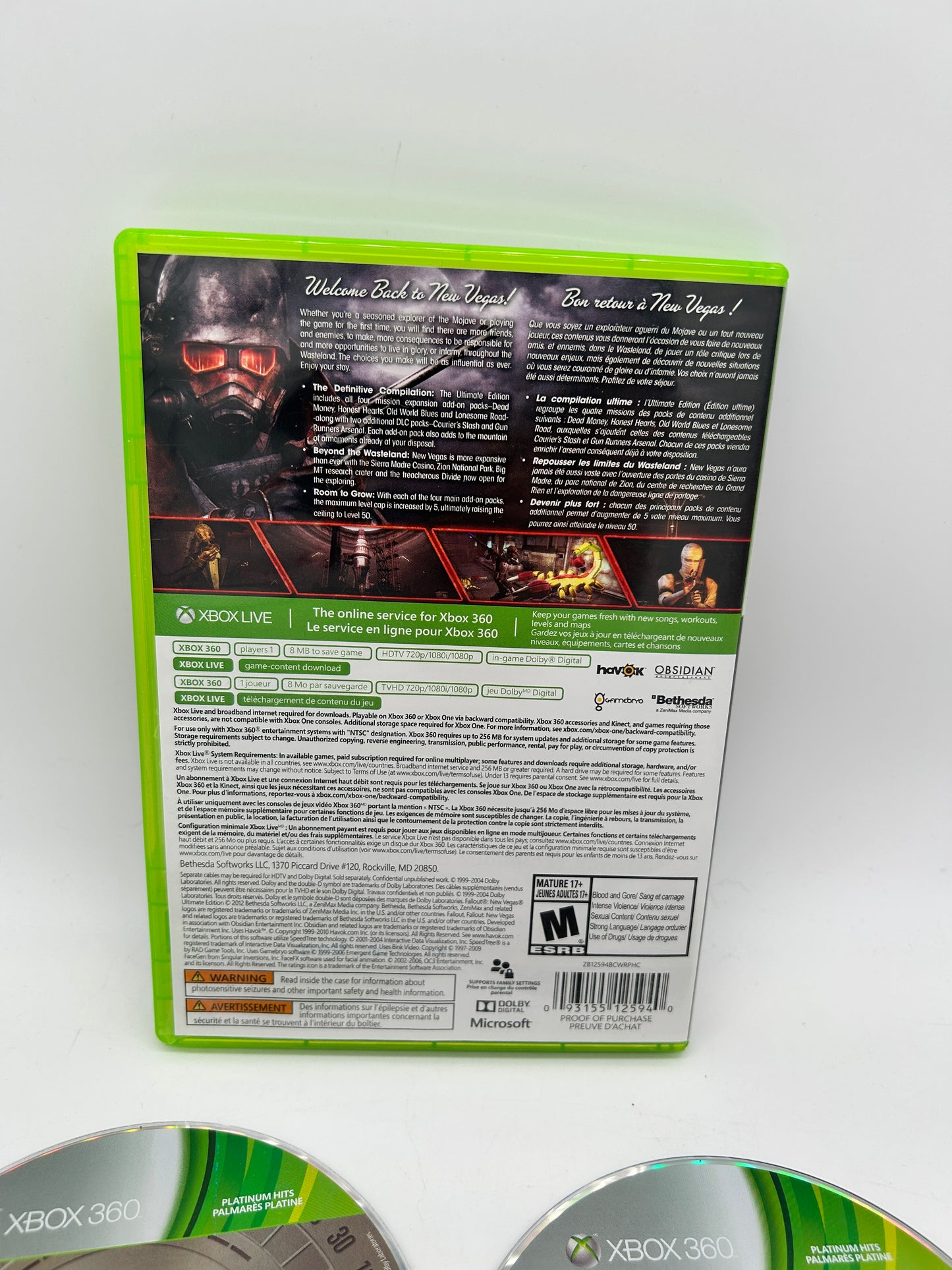 MiCROSOFT XBOX 360 | FALLOUT NEW VEGAS | ULTiMATE EDiTiON