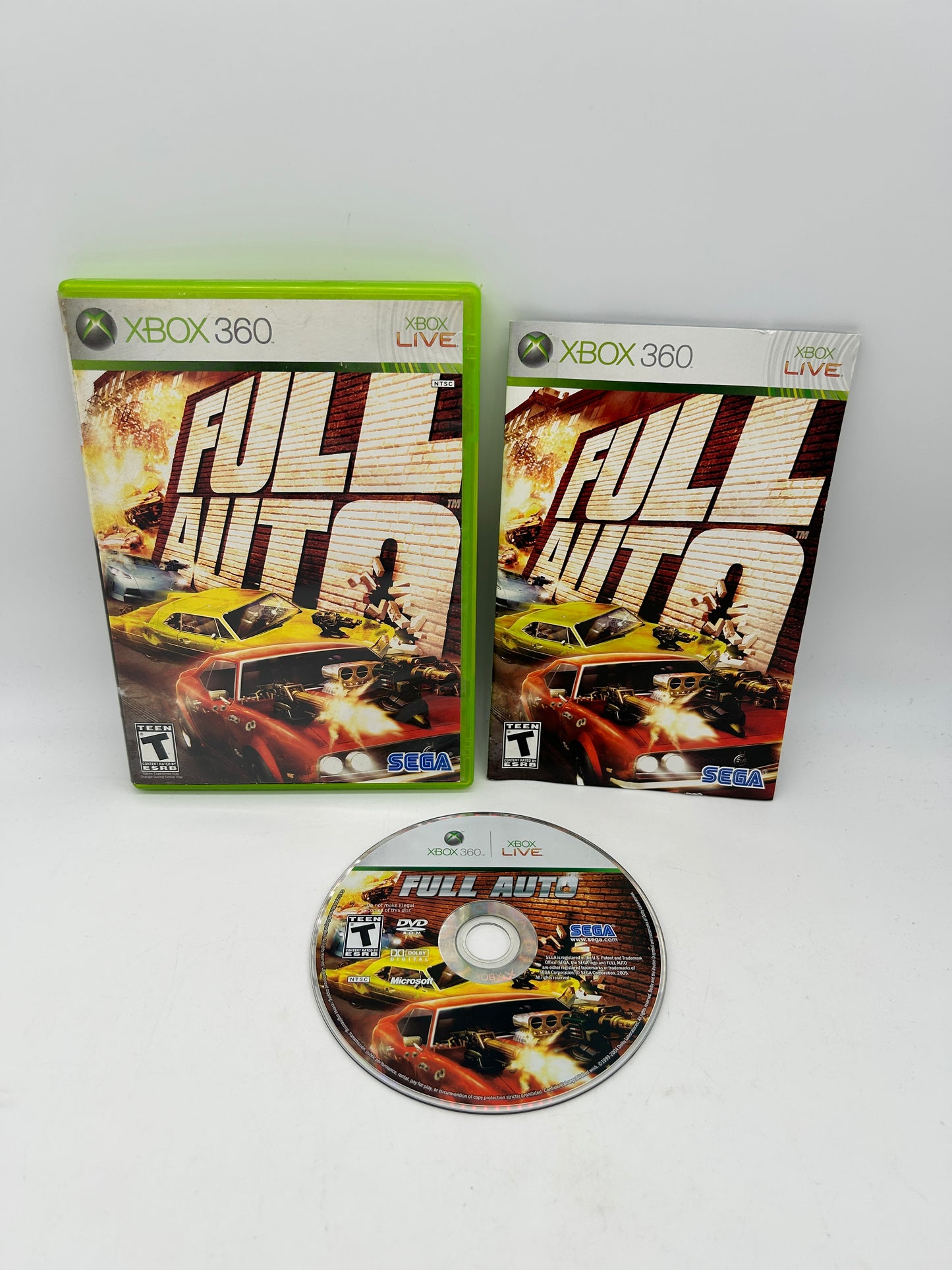 PiXEL-RETRO.COM : MICROSOFT XBOX 360 COMPLETE CIB BOX MANUAL GAME NTSC FULL AUTO