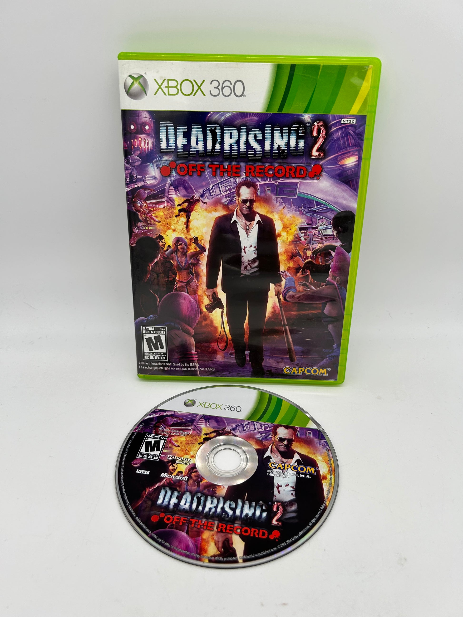 PiXEL-RETRO.COM : MICROSOFT XBOX 360 COMPLETE CIB BOX MANUAL GAME NTSC DEAD RISING 2 OFF THE RECORD